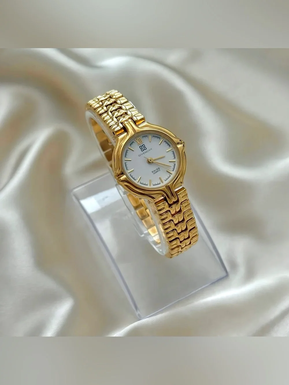 AUTHENTIC VINTAGE GIVENCHY GOLD WATCH